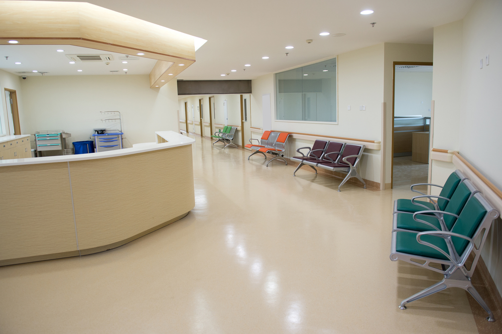 Seating area in dental office
